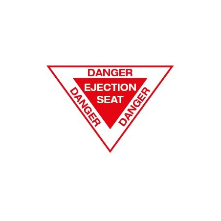 Danger siege éjectable