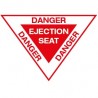 Danger siege éjectable
